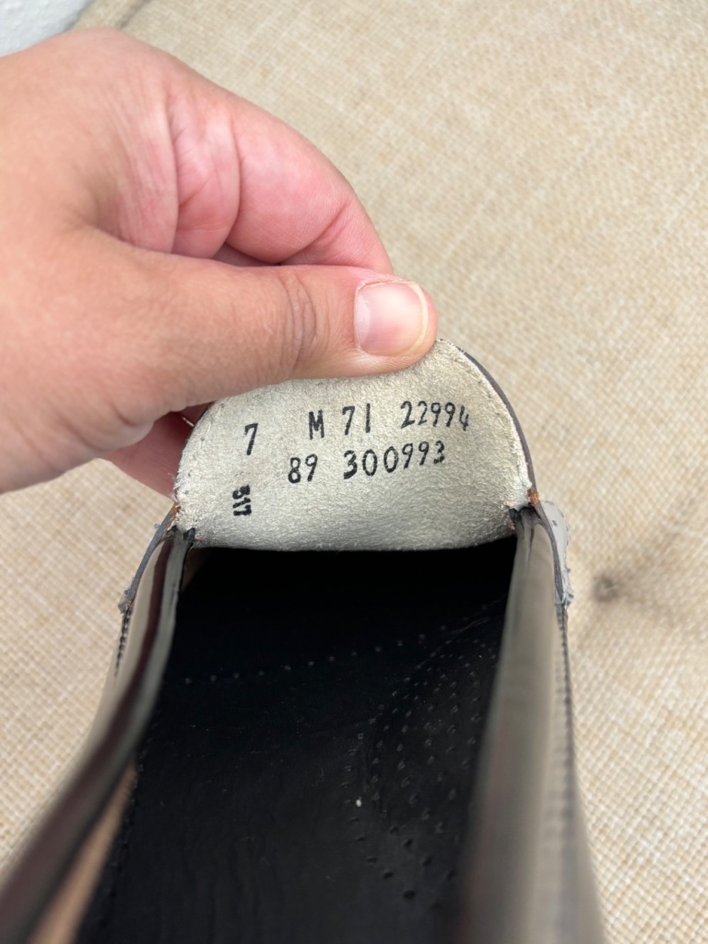 G.H. Bass & Co. Weejuns Wylie Black Grey Polished Loafers - Womens 7 - Picture 3 of 8